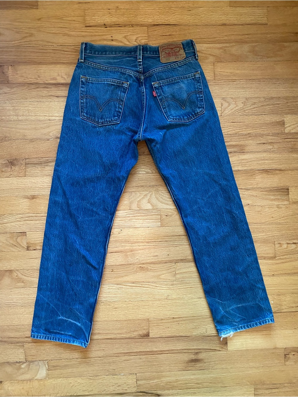 Levi’s 501 Original Fit Jeans Men’s 30x30 (Measures 28x28) 2008 Made in Mexico - Picture 3 of 12